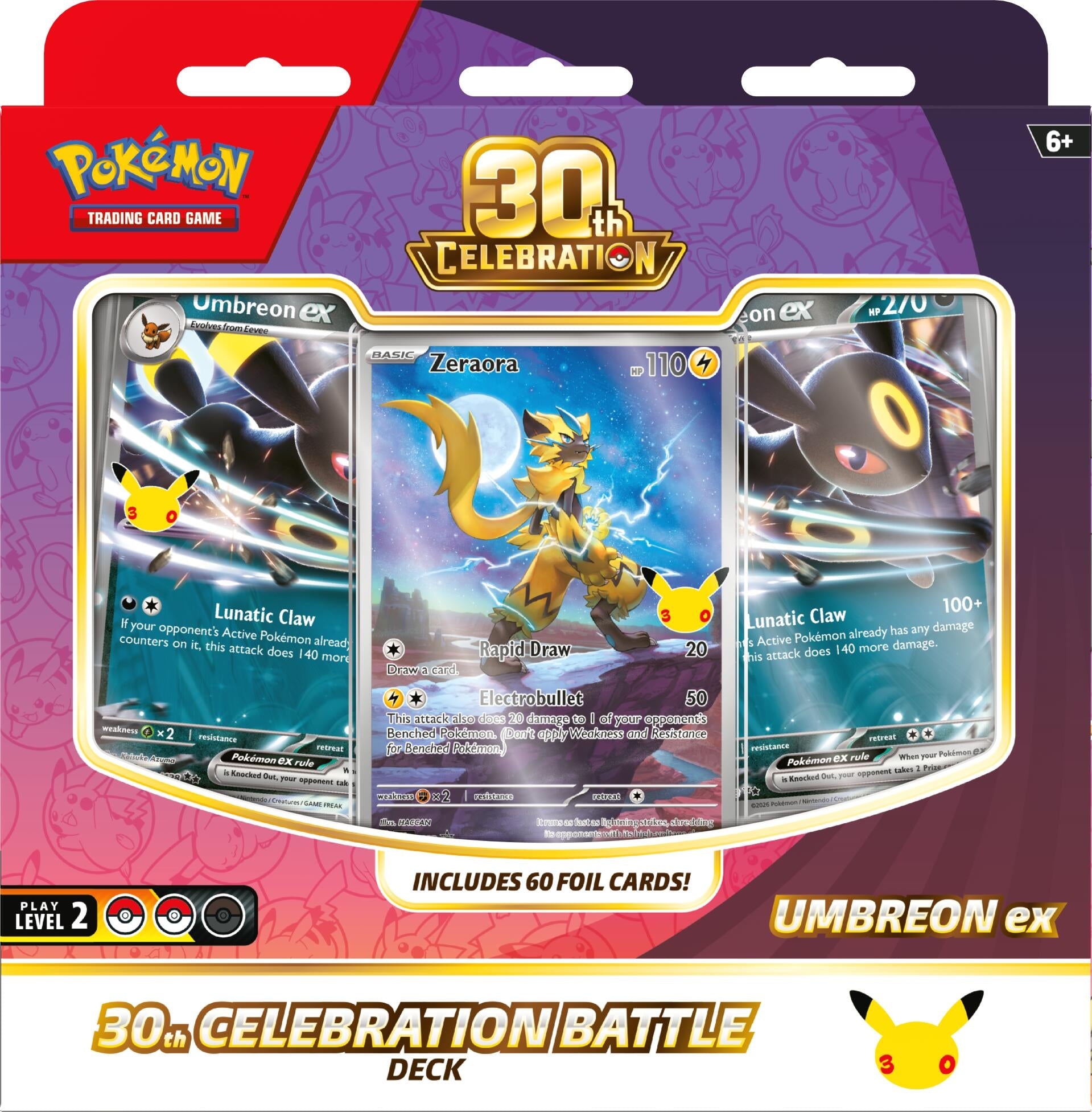 Image for 30th Celebration Battle Deck [Umbreon ex] - Pokemon