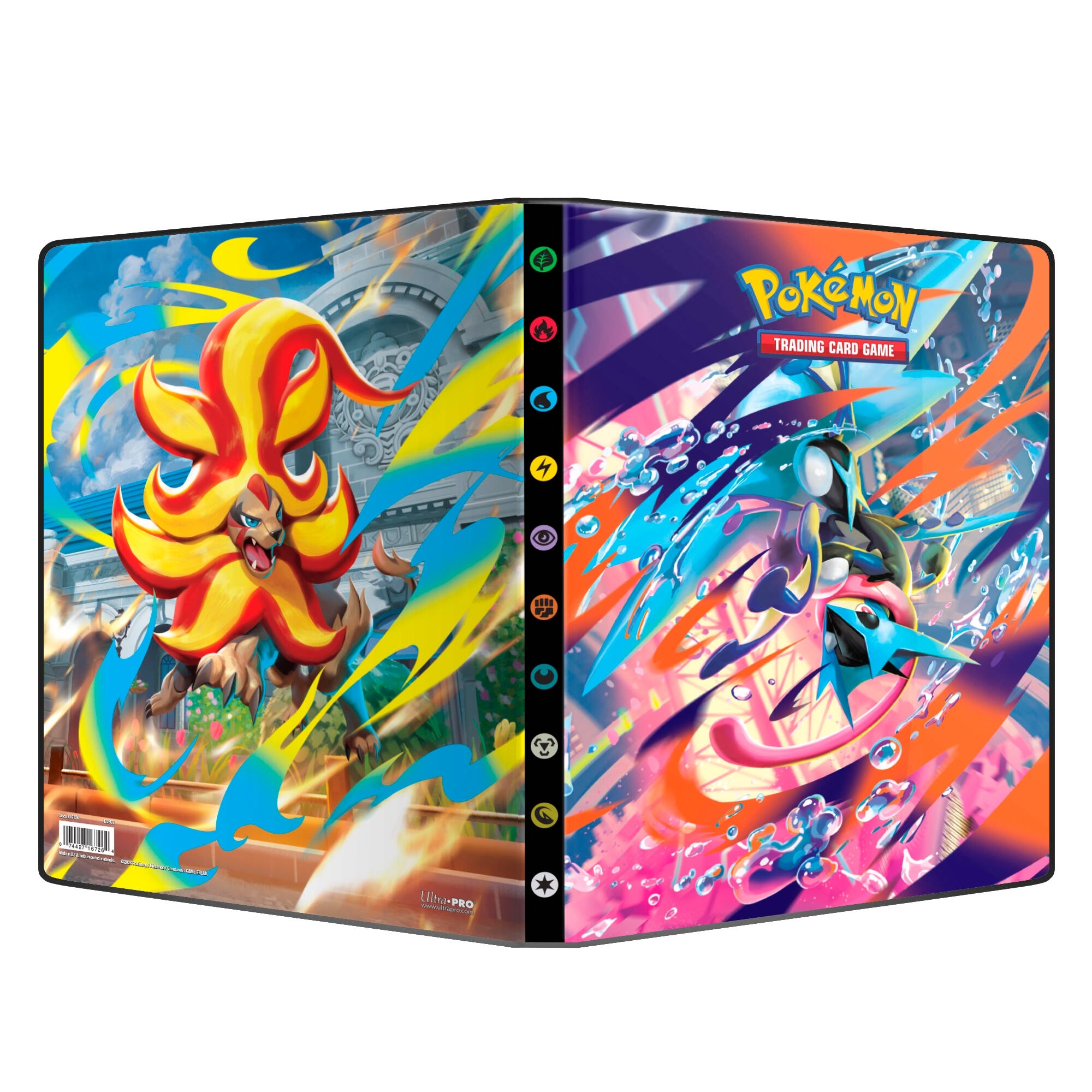 Image for Pokemon Mega Evolution: Chaos Rising - 9-Pocket Portfolio (Mega Greninja and Mega Pyroar) - Storage Albums