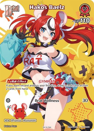 Image for Hakos Baelz (P) (hBP06-041) (hBP06-041) (hololive OFFICIAL CARD GAME Promos) (hOCGP) - Hololive
