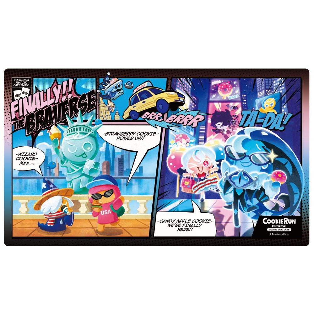 Image for CookieRun: Braverse TCG Playmat [New York City Cookies] - Playmats