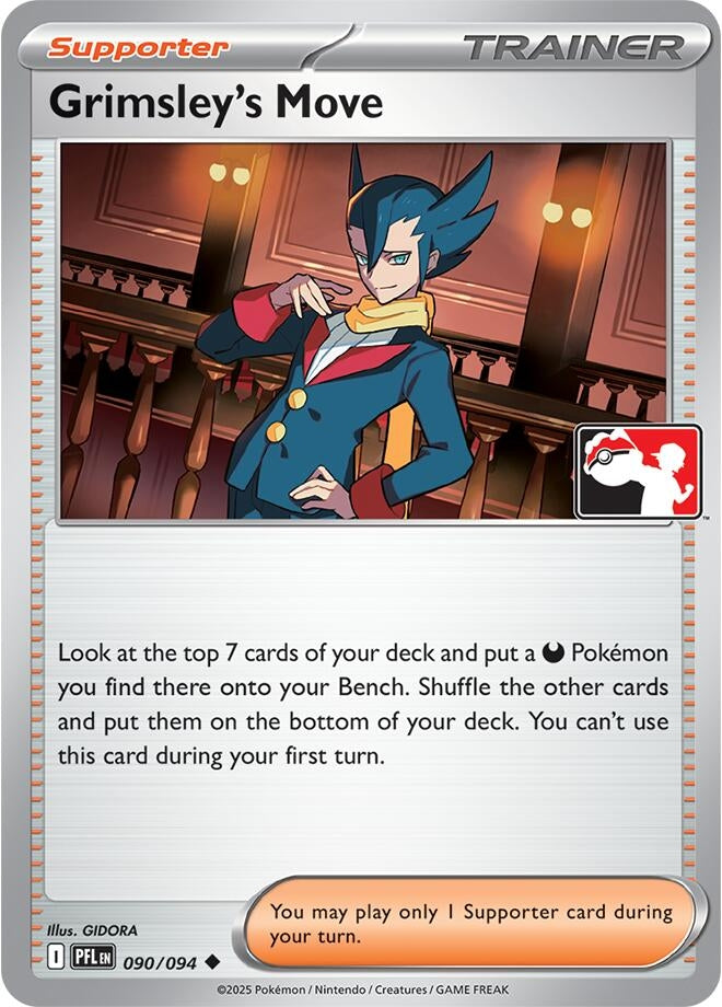 Image for Grimsley's Move (090/094) (Prize Pack Series Cards) - Pokemon