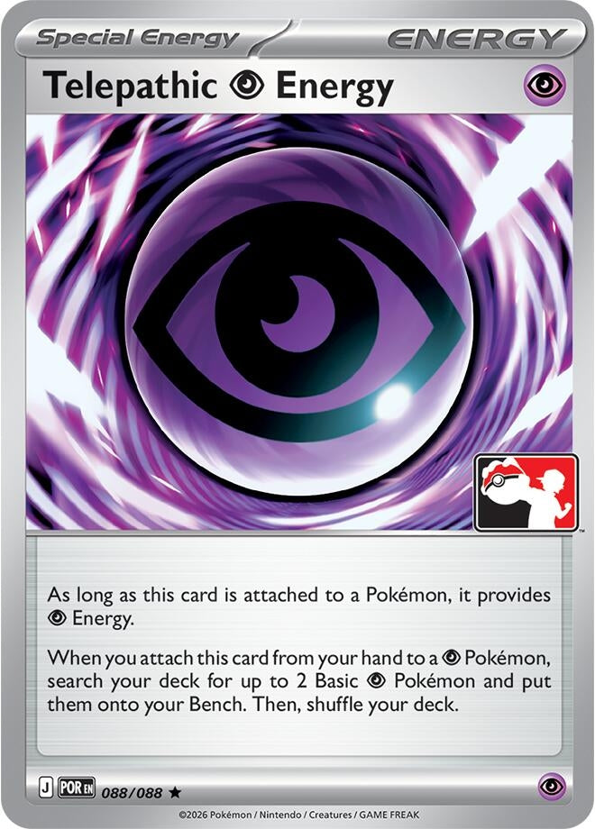 Image for Telepathic Psychic Energy (088/088) (Prize Pack Series Cards) - Pokemon