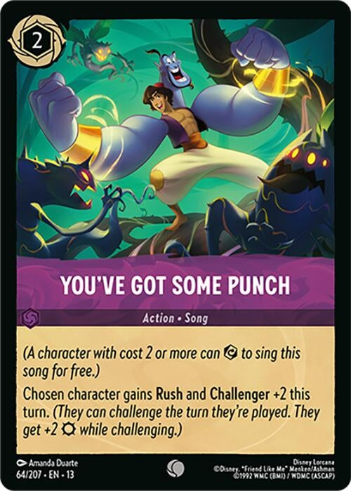 Image for You've Got Some Punch (64/207) (Attack of the Vine!) (13) - Disney Lorcana