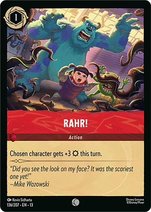 Image for RAHR! (136/207) (Attack of the Vine!) (13) - Disney Lorcana