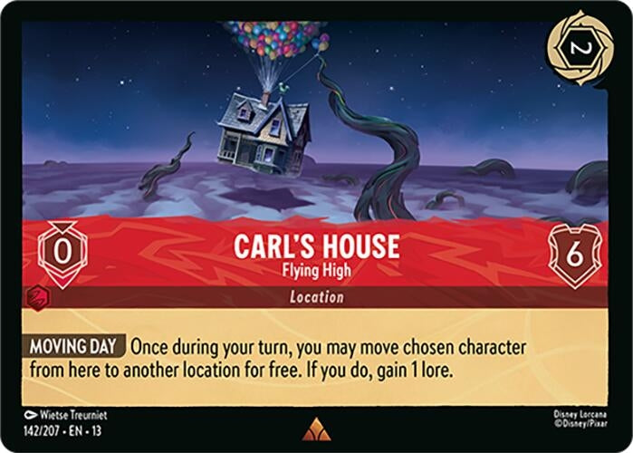 Image for Carl's House - Flying High (142/207) (Attack of the Vine!) (13) - Disney Lorcana