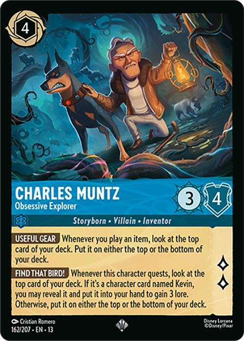 Image for Charles Muntz - Obsessive Explorer (162/207) (Attack of the Vine!) (13) - Disney Lorcana