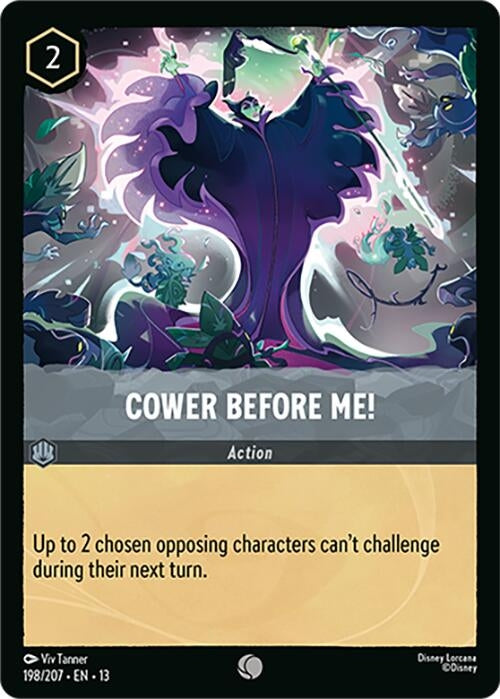 Image for Cower Before Me! (198/207) (Attack of the Vine!) (13) - Disney Lorcana