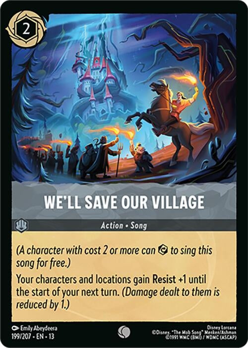 Image for We'll Save Our Village (199/207) (Attack of the Vine!) (13) - Disney Lorcana