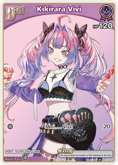 Image for Kikirara Vivi (P) (hSD10-007) (hSD10-007) (hololive OFFICIAL CARD GAME Promos) (hOCGP) - Hololive