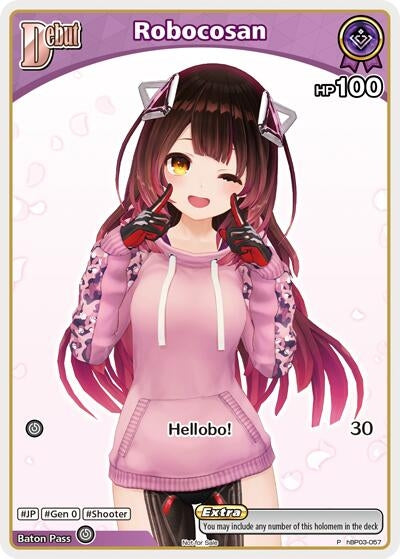 Image for Robocosan (P) (hBP03-057) (hBP03-057) (hololive OFFICIAL CARD GAME Promos) (hOCGP) - Hololive