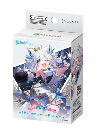 Live Start Deck: Shirakami Fubuki - PokeBox USA