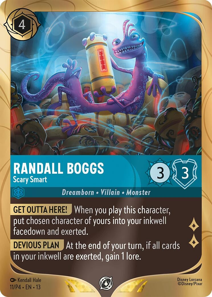 Image for Randall Boggs - Scary Smart (11) (Disney Lorcana Promo Cards) (DLPC) - Disney Lorcana