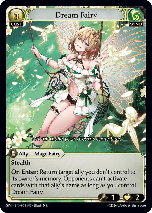 Image for Dream Fairy (Curio Foil) (008) (Supporter Pack 4) (SP4) - Grand Archive TCG