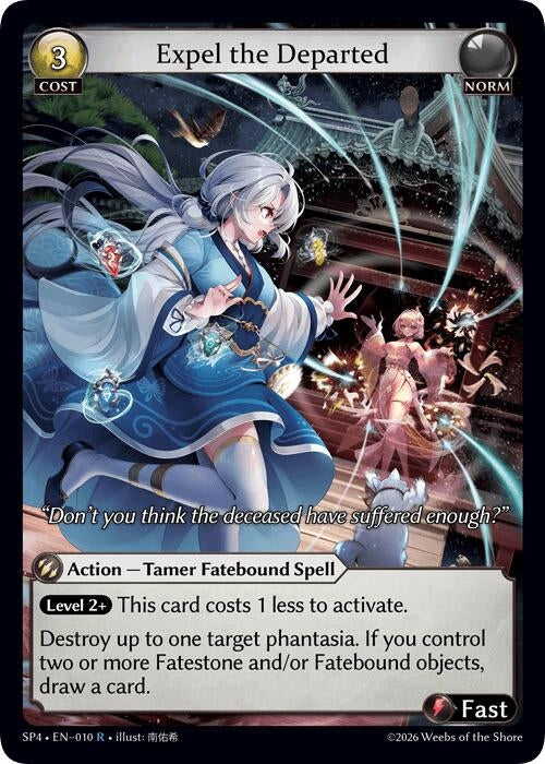 Image for Expel the Departed (Curio Foil) (010) (Supporter Pack 4) (SP4) - Grand Archive TCG