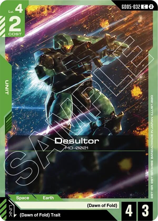Image for Desultor (GD05-032) (Freedom Ascension) (GD05) - Gundam Card Game