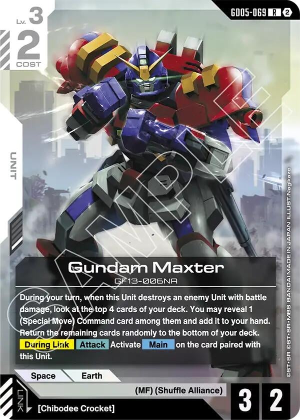 Image for Gundam Maxter (GD05-069) (Freedom Ascension) (GD05) - Gundam Card Game
