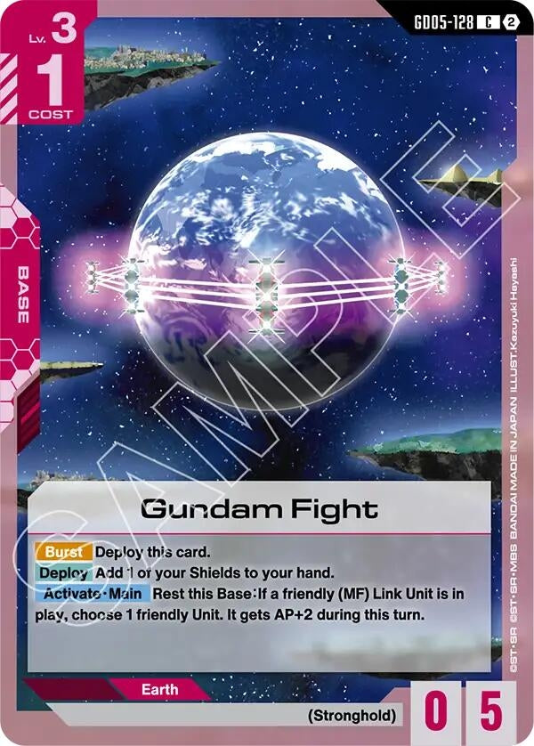 Image for Gundam Fight (GD05-128) (Freedom Ascension) (GD05) - Gundam Card Game
