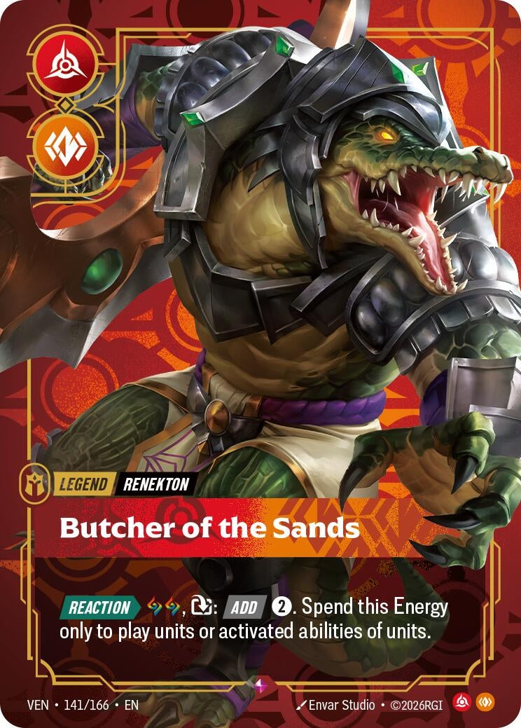 Renekton - Butcher of the Sands (141/166) (Vendetta)