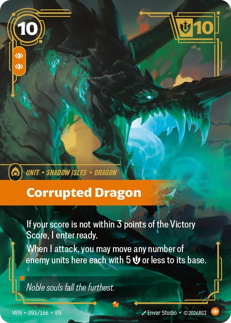 Corrupted Dragon (091/166) (Vendetta)