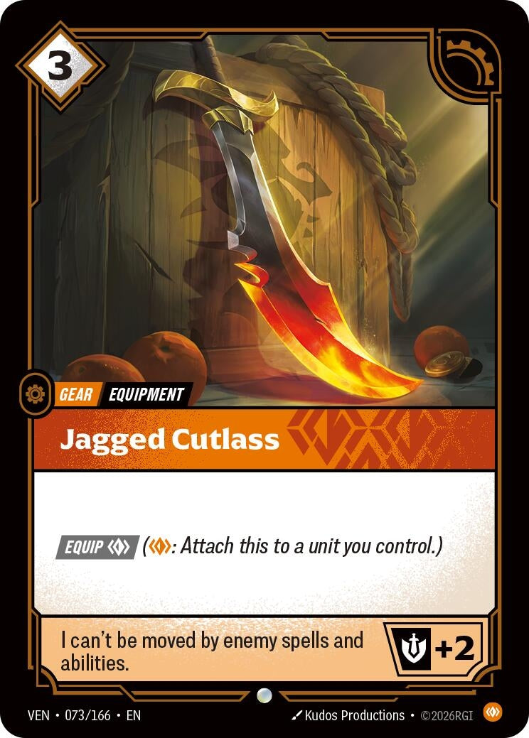 Jagged Cutlass (073/166) (Vendetta)