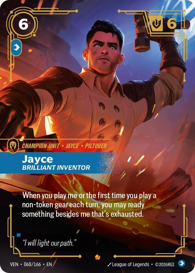 Jayce - Brilliant Inventor (068/166) (Vendetta)