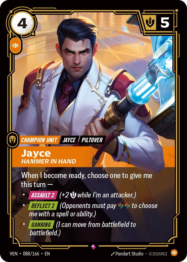 Jayce - Hammer in Hand (088/166) (Vendetta)