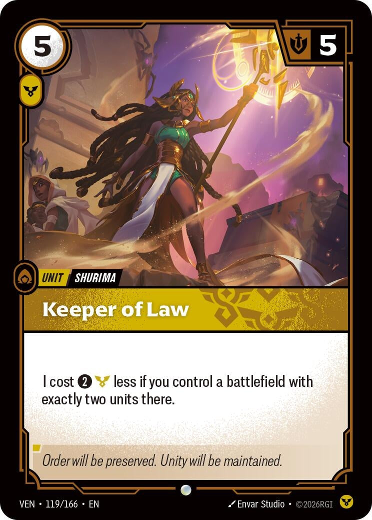 Keeper of Law (119/166) (Vendetta)