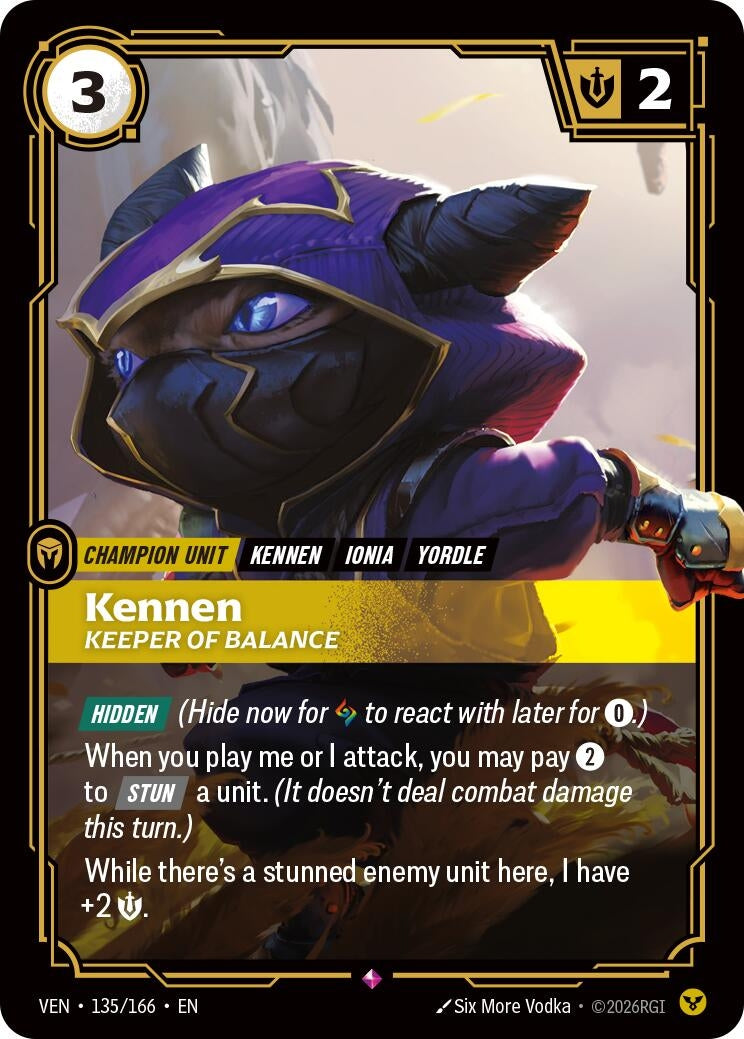 Kennen - Keeper of Balance (135/166) (Vendetta)