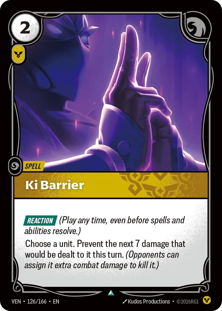 Ki Barrier (126/166) (Vendetta)