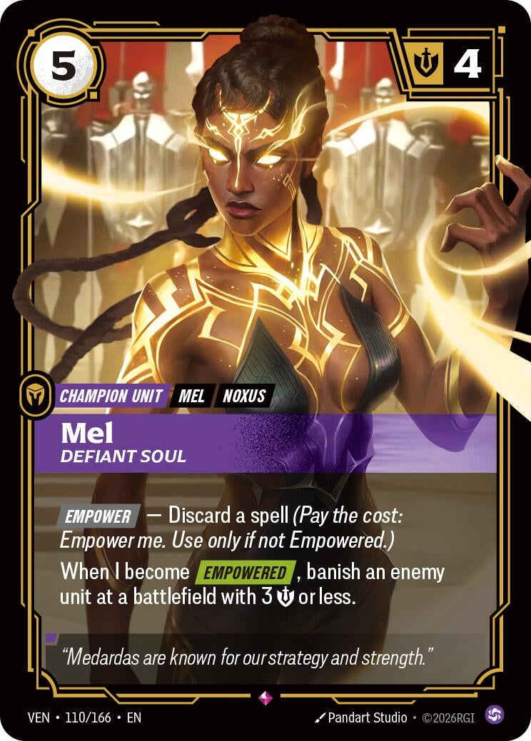 Mel - Defiant Soul (110/166) (Vendetta)