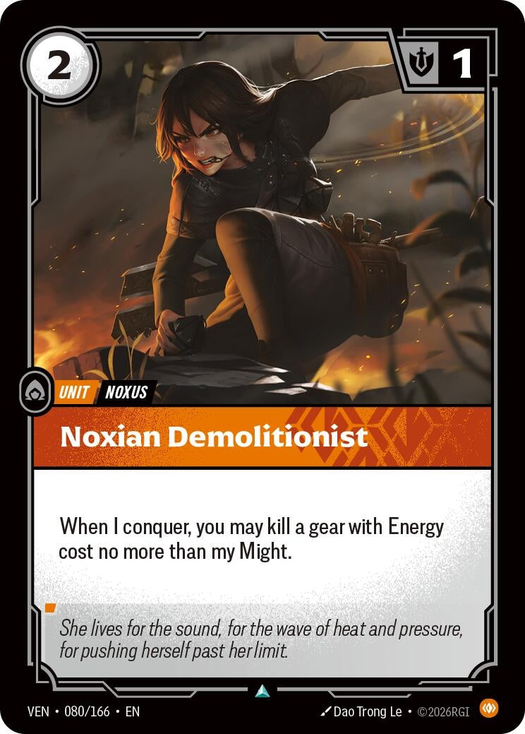 Noxian Demolitionist (080/166) (Vendetta)