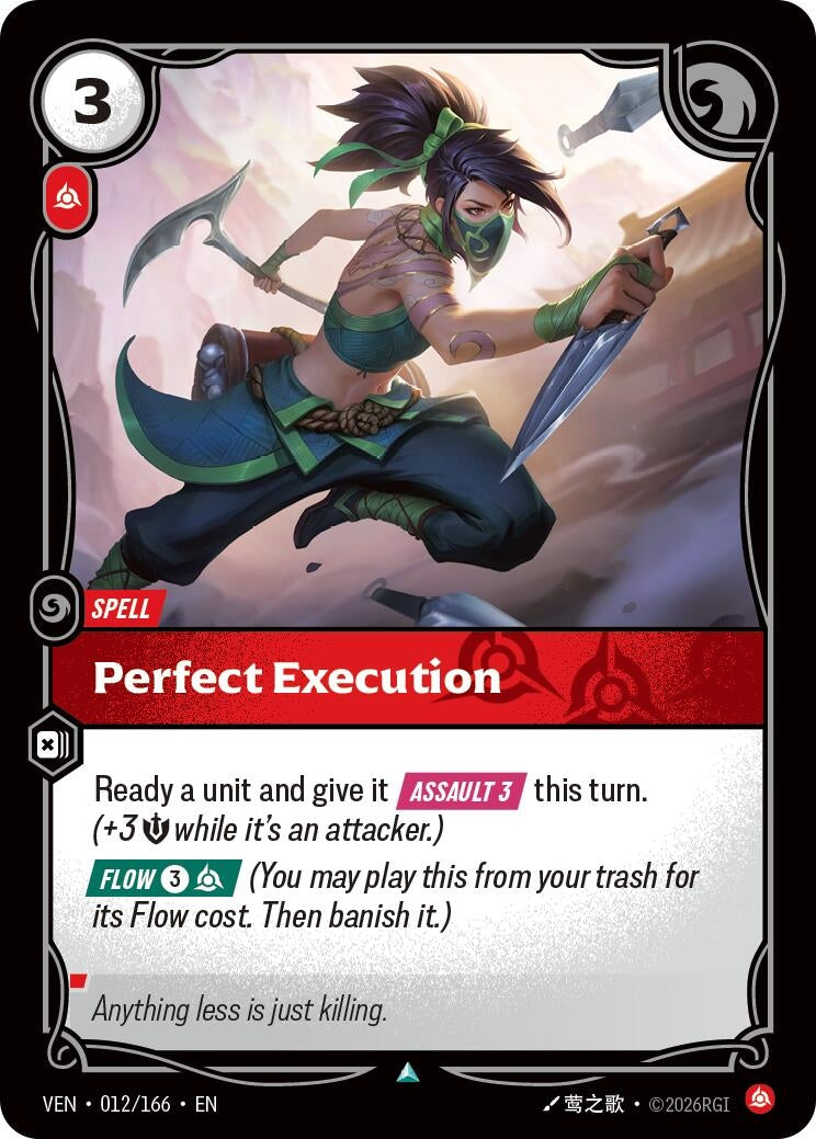 Perfect Execution (012/166) (Vendetta)