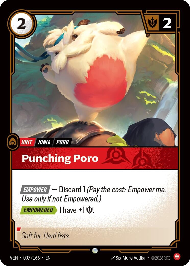 Punching Poro (007/166) (Vendetta)