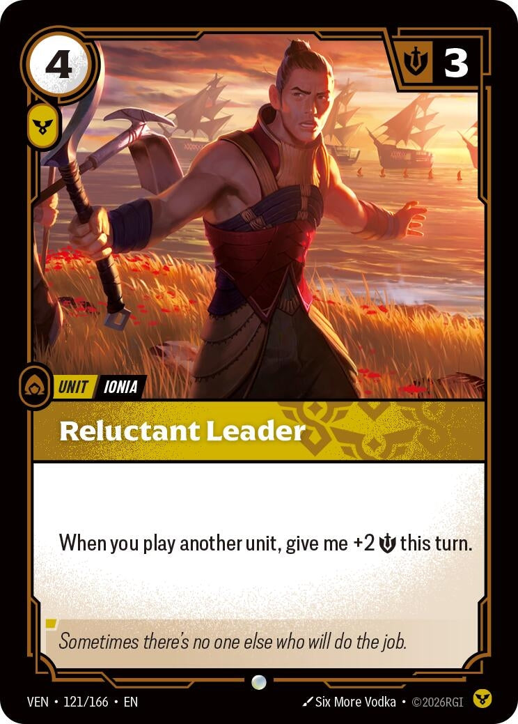 Reluctant Leader (121/166) (Vendetta)