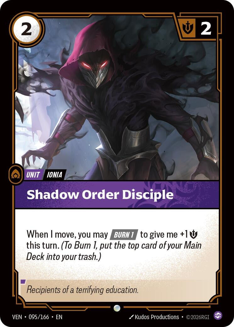 Shadow Order Disciple (095/166) (Vendetta)