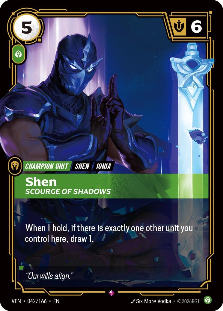 Shen - Scourge of Shadows (042/166) (Vendetta)