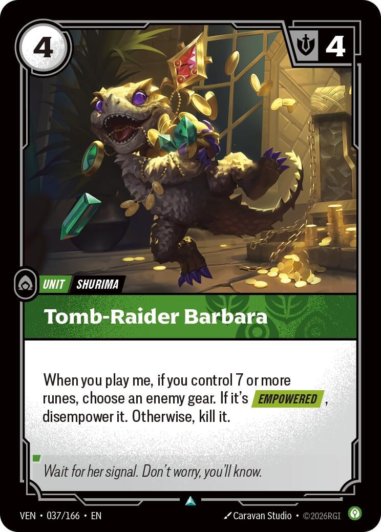Tomb-Raider Barbara (037/166) (Vendetta)