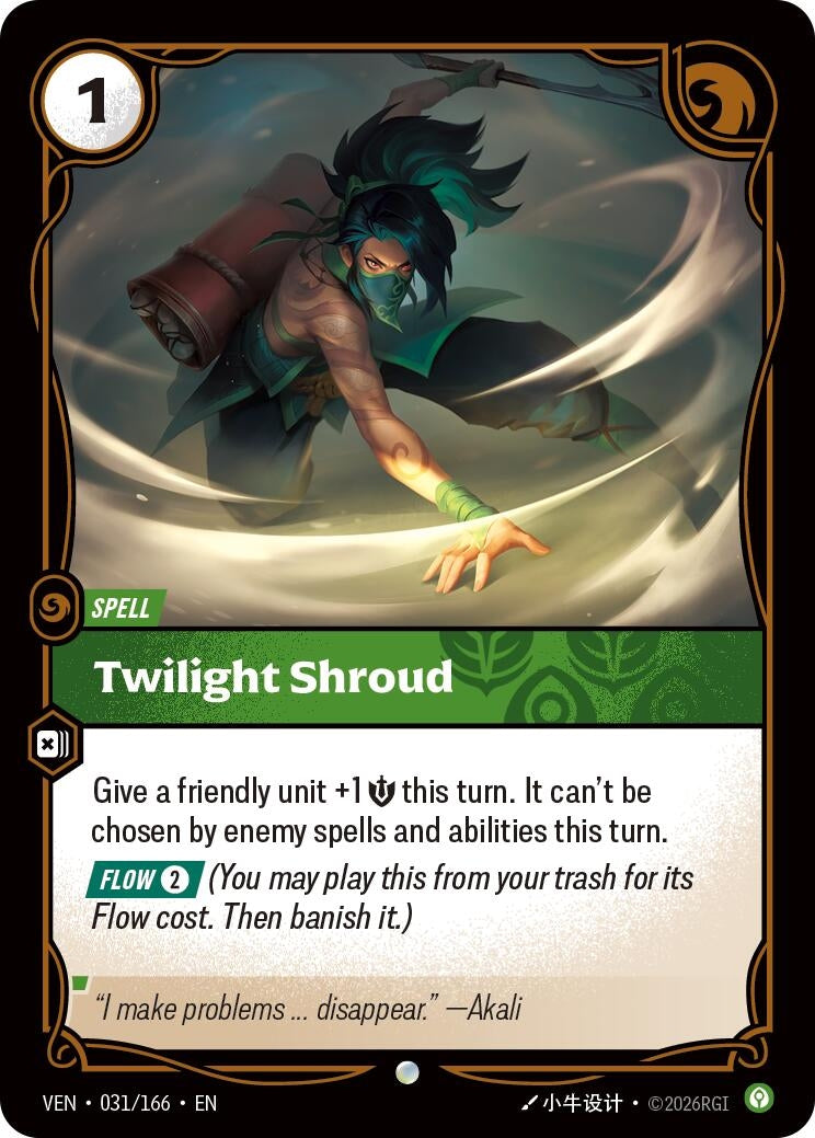 Twilight Shroud (031/166) (Vendetta)