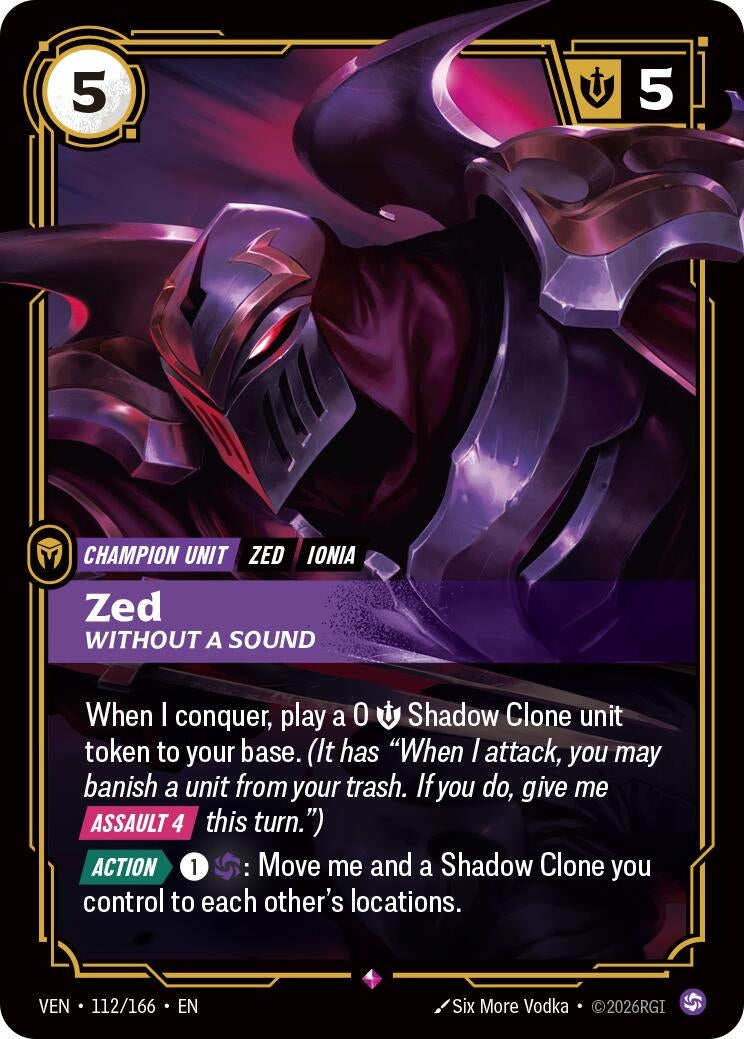 Zed - Without a Sound (112/166) (Vendetta)