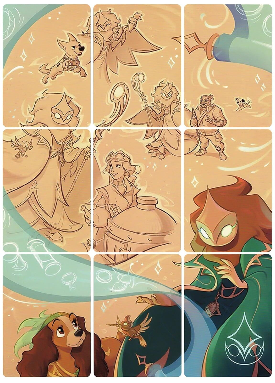 Image for Archazia's Island Puzzle Insert (Set of 9) (Version 2 of 2) (Archazia's Island) (7) - Disney Lorcana