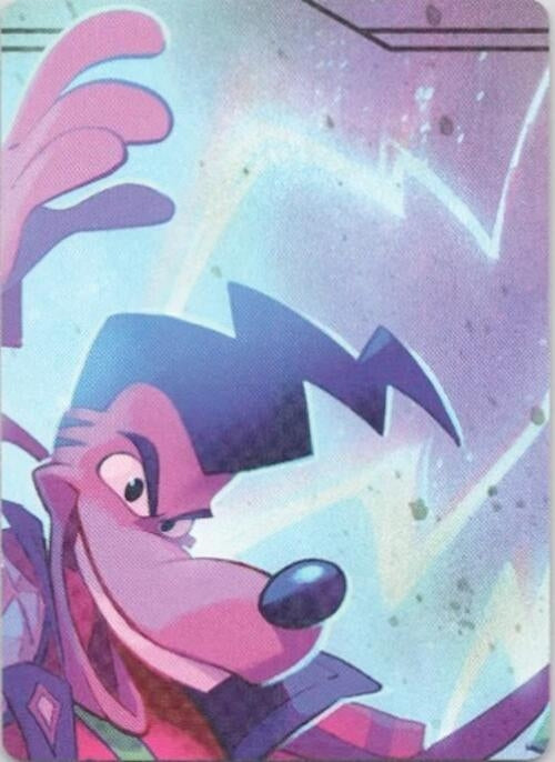 Image for Powerline - World's Greatest Rock Star Puzzle Insert (Top Middle) (Fabled) (9) - Disney Lorcana