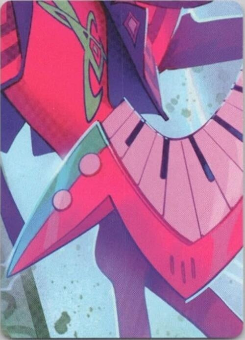 Image for Powerline - World's Greatest Rock Star Puzzle Insert (Middle Center) (Fabled) (9) - Disney Lorcana