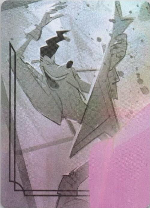 Image for Powerline - World's Greatest Rock Star Puzzle Insert (Bottom Left) (Fabled) (9) - Disney Lorcana