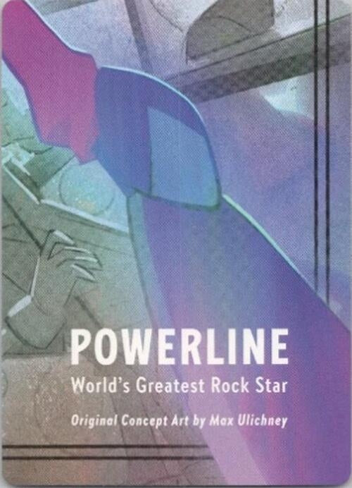 Image for Powerline - World's Greatest Rock Star Puzzle Insert (Bottom Right) (Fabled) (9) - Disney Lorcana