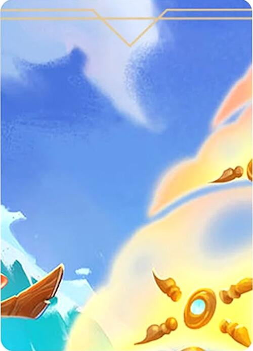 Image for Azurite Sea Puzzle Insert (Top Middle) (Azurite Sea) (6) - Disney Lorcana