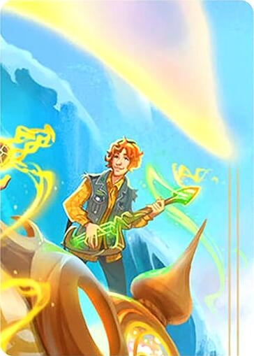 Image for Azurite Sea Puzzle Insert (Middle Right) (Azurite Sea) (6) - Disney Lorcana