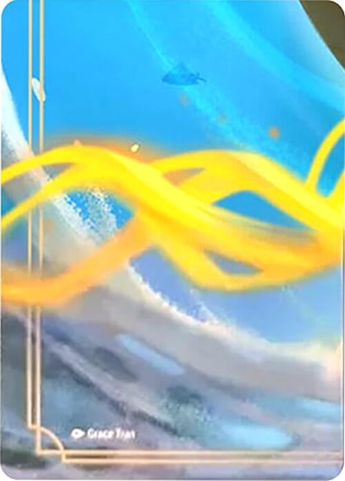 Image for Azurite Sea Puzzle Insert (Bottom Left) (Azurite Sea) (6) - Disney Lorcana