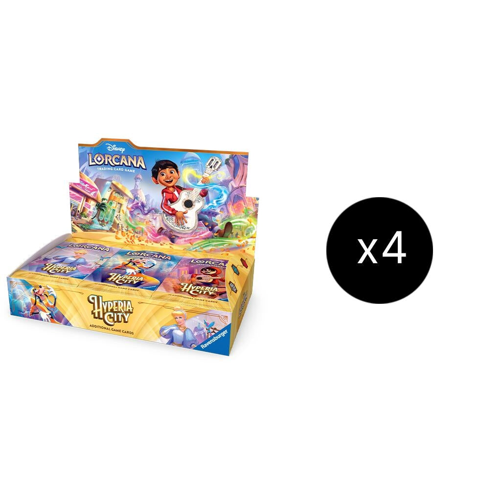 Image for Disney Lorcana: Hyperia City Booster Box Case - Disney Lorcana