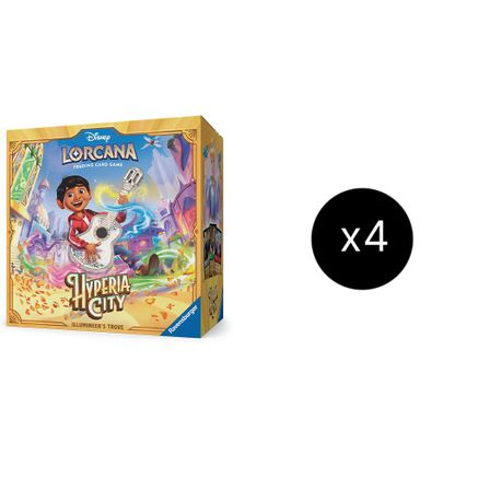 Disney Lorcana: Hyperia City Illumineer's Trove Case - PokeBox USA