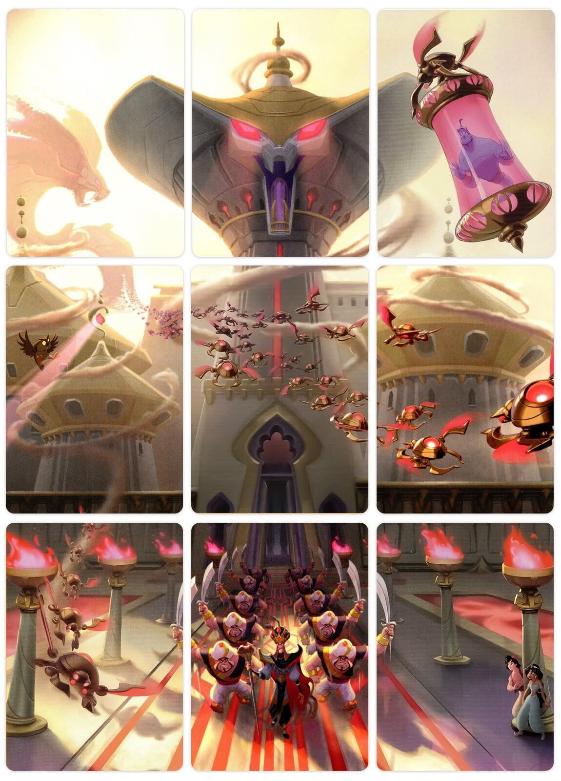 Image for Reign of Jafar Puzzle Insert (Set of 9) (Version 1 of 2) (Reign of Jafar) (8) - Disney Lorcana